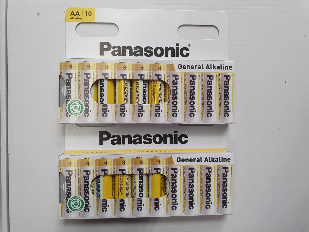 20szt Baterie Panasonic Alkaline LR6 AA 1,5V