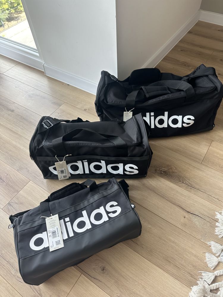 Спортивна сумка Adidas Linear Duffel | ОРИГІНАЛ 100% тренувальна сумка