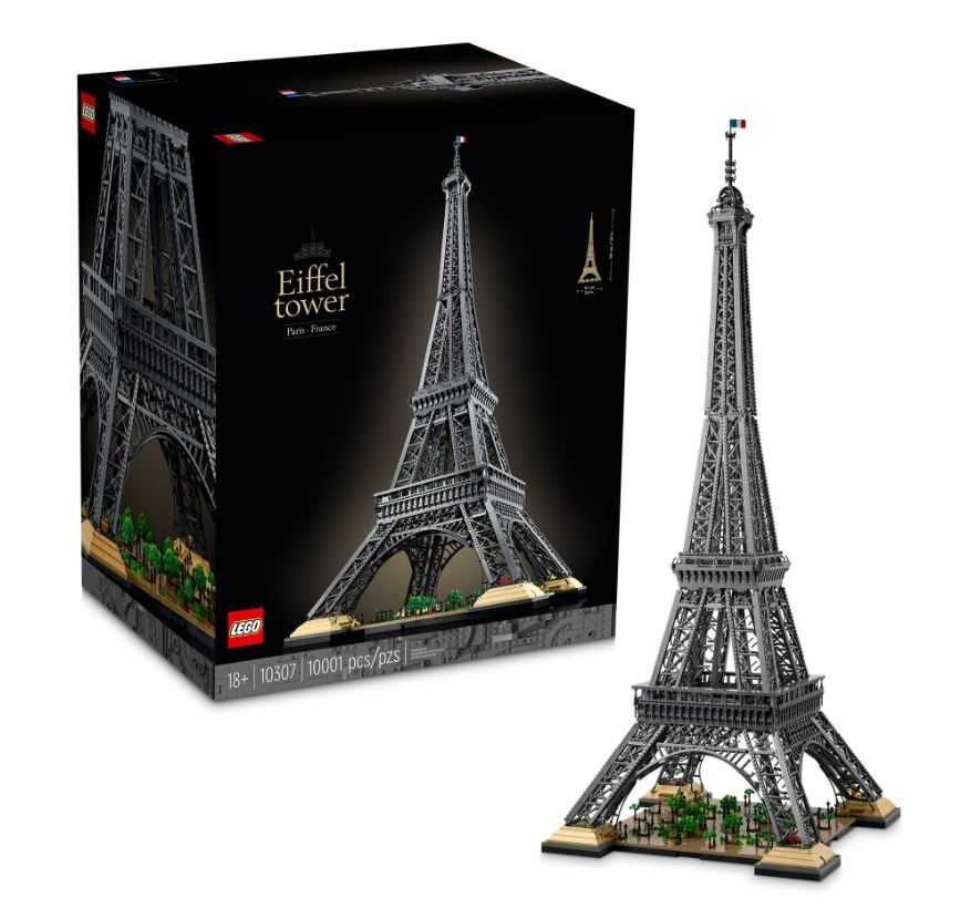 LEGO Icons 10307 - Torre Eiffel - novo e selado. Original