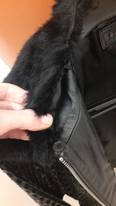 Kurka skórzana Wilsons Leather, ramoneska s