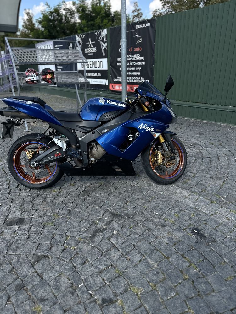 Обмін Kawasaki Ninja ZX6R 636 2005 на доках