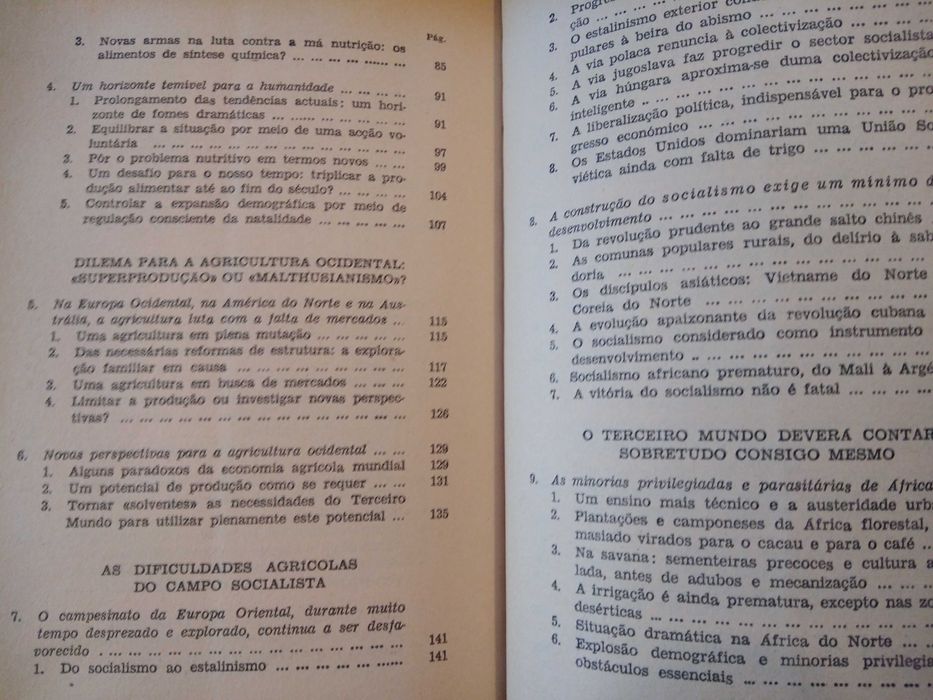 René Dumont e Bernard Rosier - A Fome, flagelo da Humanidade