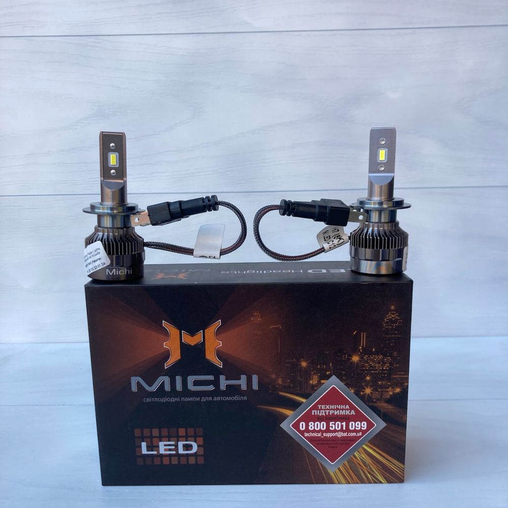 LED лампы Mishi H7,H1,HB4/HB3,H11
