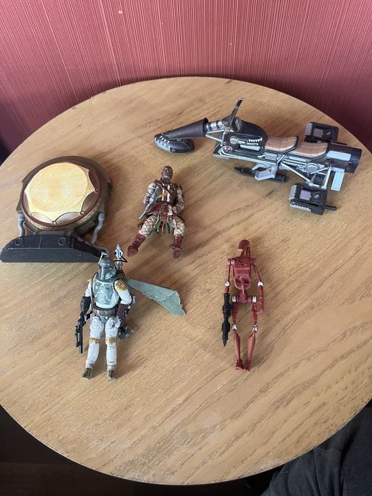 3 figurki star wars