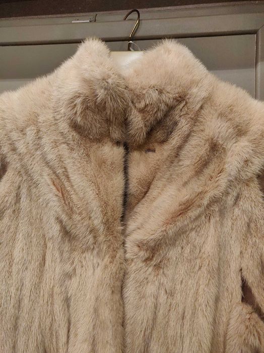 Eleganckie futro z norek