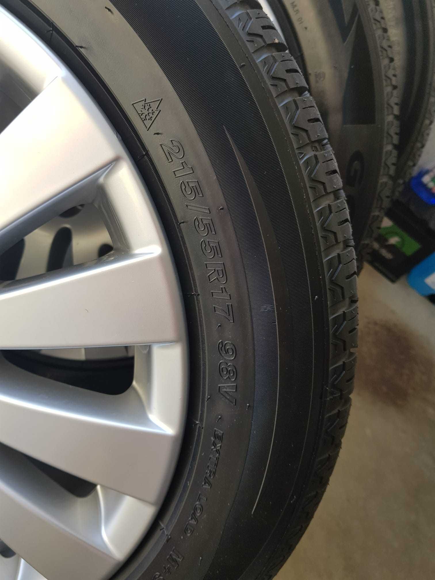 215/55 R17 felgi koła opony 5x112 Passat B8 VW,Skoda,Seat