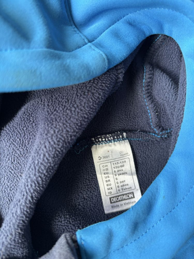 Softshell Decathlon Quechua, roz. 115-124, 6 lat