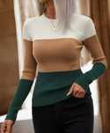 sweter nowy 3-kolorowy rozm. L