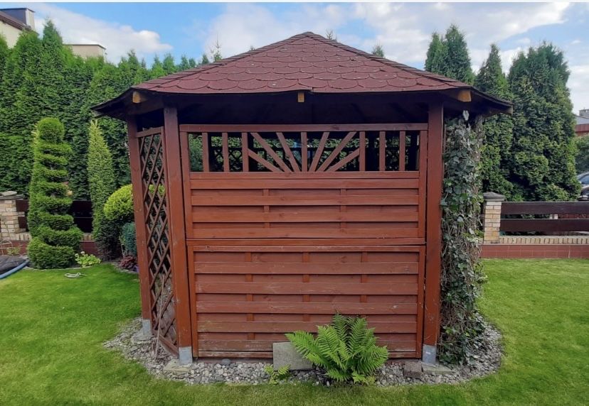 Altana ogrodowa- wiata