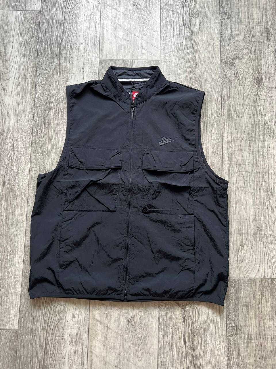 ОРИГІНАЛ! Жилетка Nike NSW Tech Woven Vest Black M L | FZ0748-010