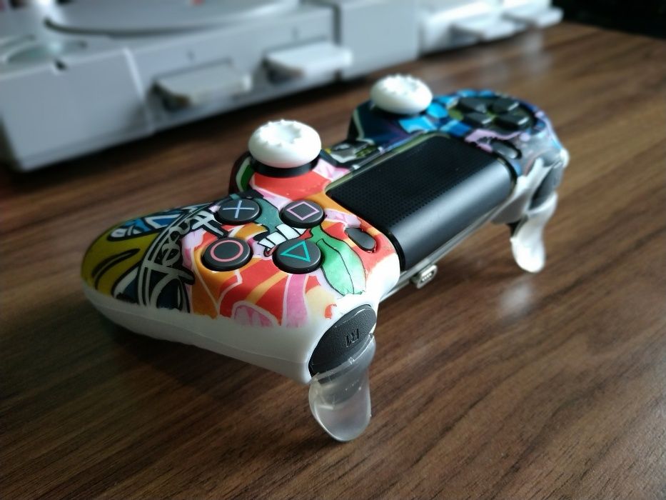 PS4 СУПЕР НАБІР - 3в1 для геймпада ! Чохол,стіки,курки для DualShock 4