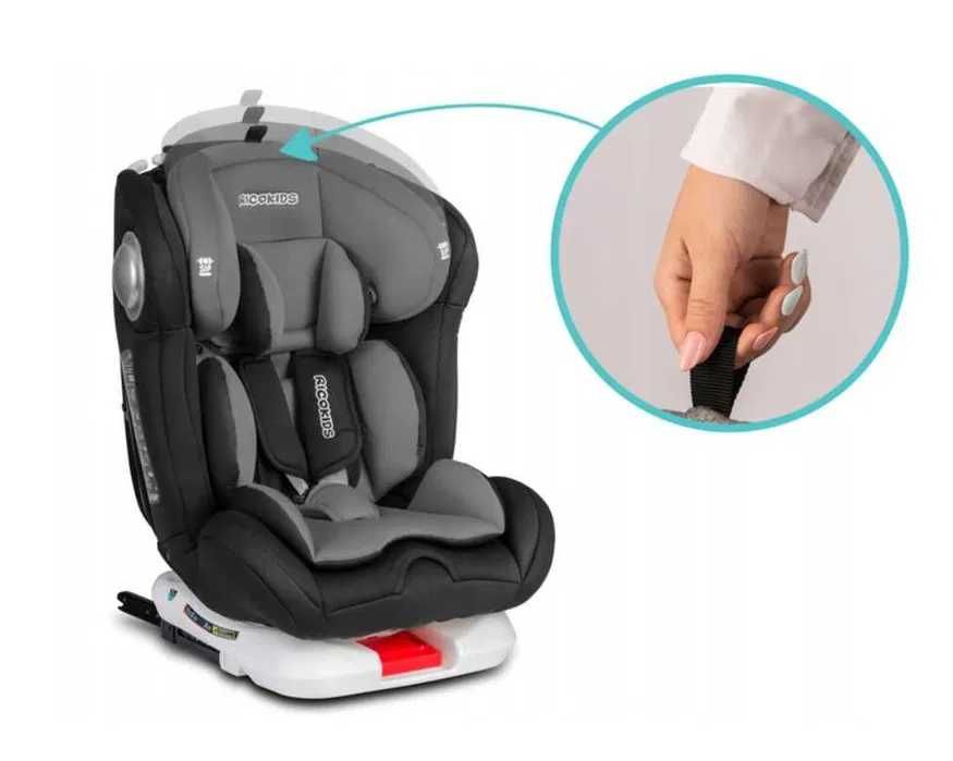 Fotelik samochodowy Spinway Pro 0-36 kg Ricokids Isofix 360 obrotowy