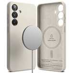 Ringke Silicone Magnetic Magsafe Galaxy S25+ Plus Stone