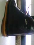 Botas de menina em pele