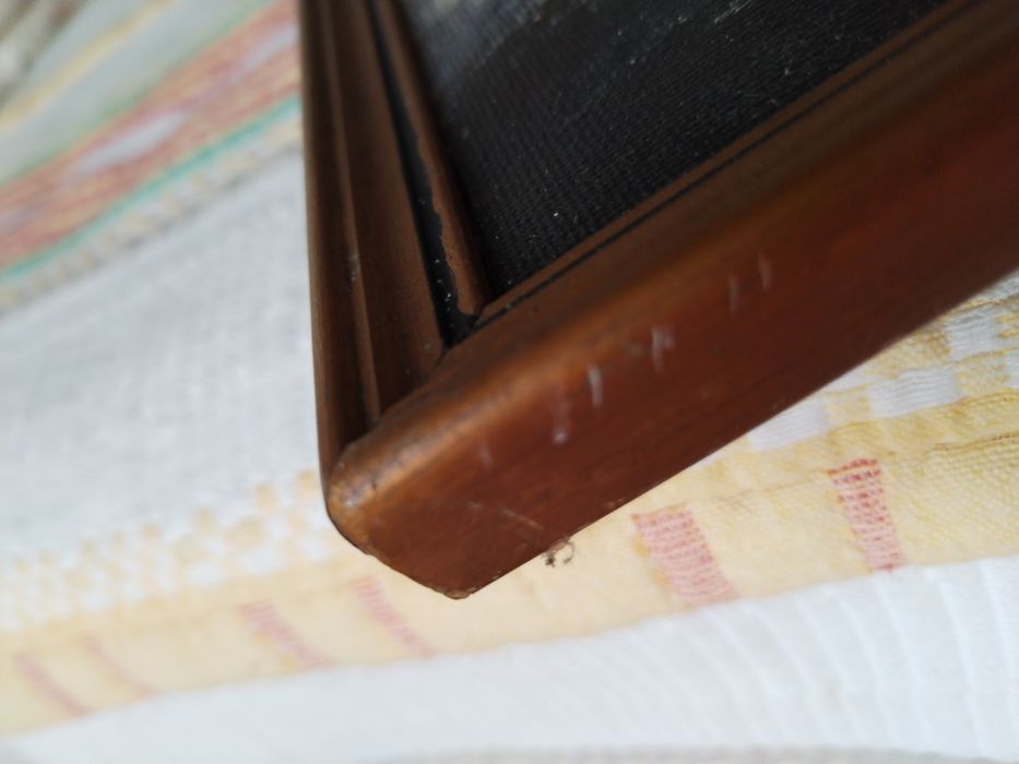 Quadro com pintura a óleo