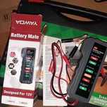 Testador de bateria auto 12v