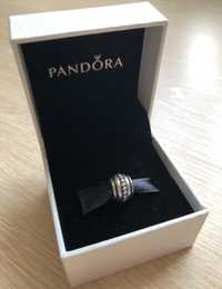 Pandora charms srebrny minimalistyczny zawieszka srebro na prezent