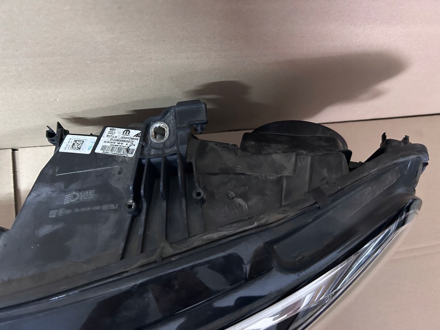 LAMPA LEWA FIAT TIPO 15- SOCZEWKA LED KOMPLETNA