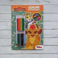 Kolorowanka dla dziecka rysowanie po numerach zestaw kredek na prezent