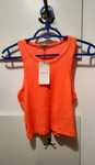 Top /croptop/ nowy/ Stradivarius / Orange/ pomarańczowy/ wiskoza/