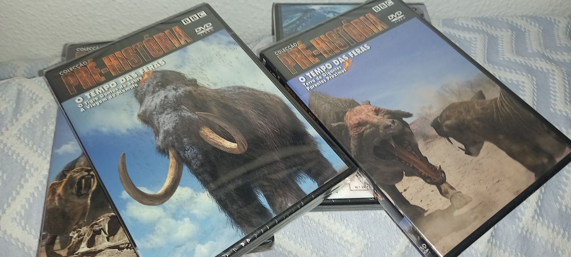 Dvd´s de coleção da pré-história