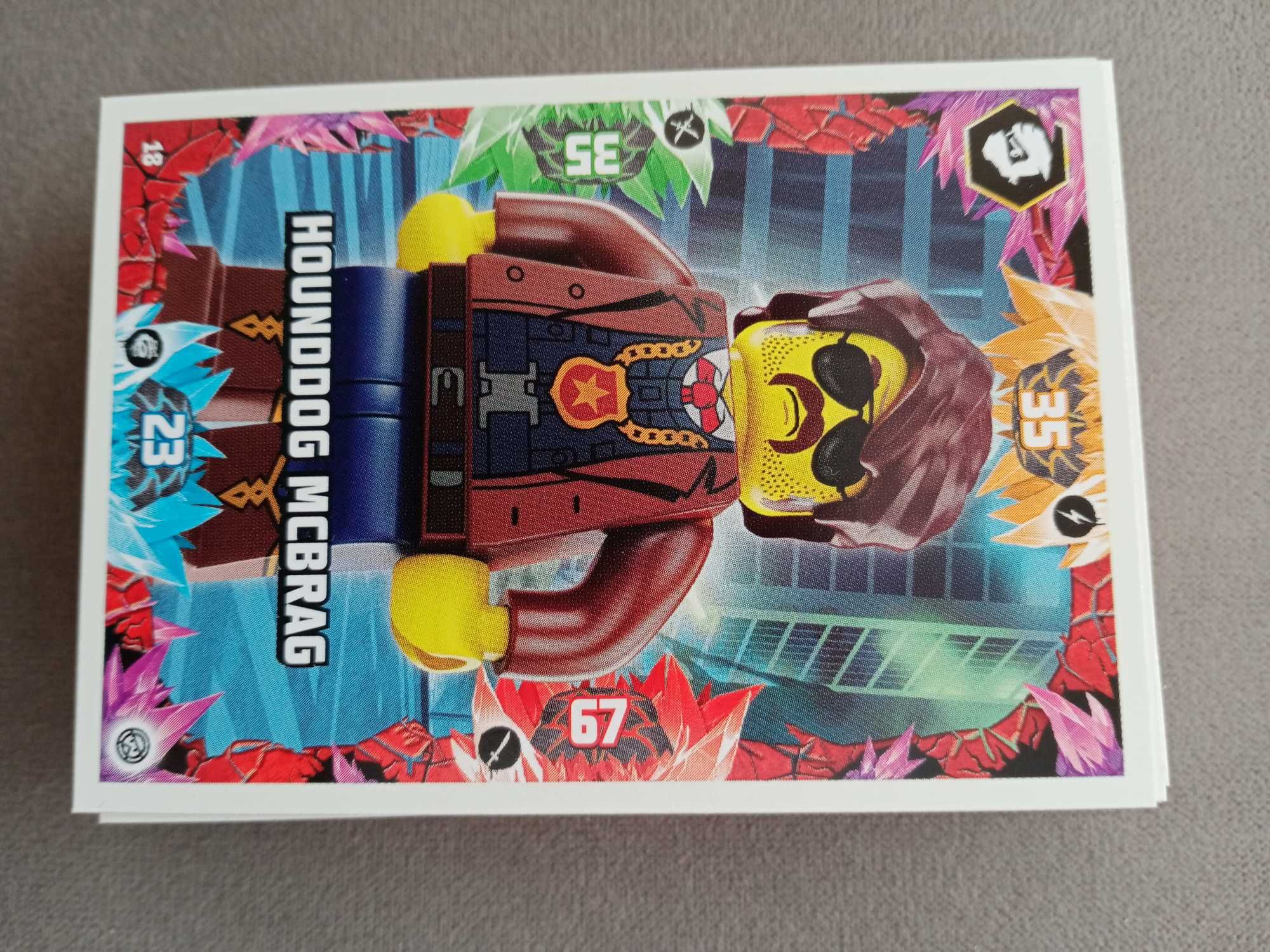 Karta Lego Ninjago seria 8, Hounddog Mcbrag nr 18