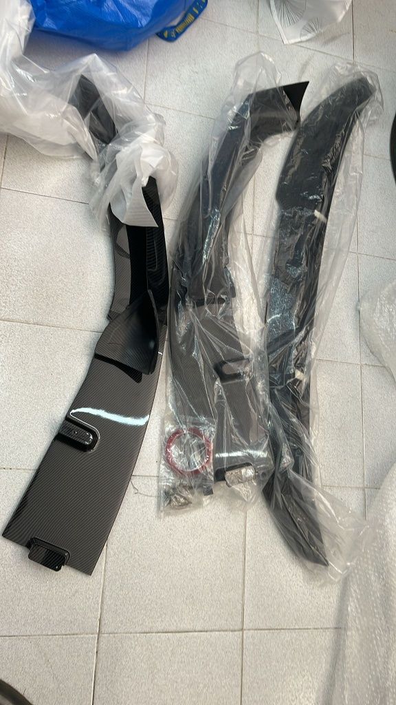 Spoiler frontal e Lip traseiro pack M performance BMW f90 g30