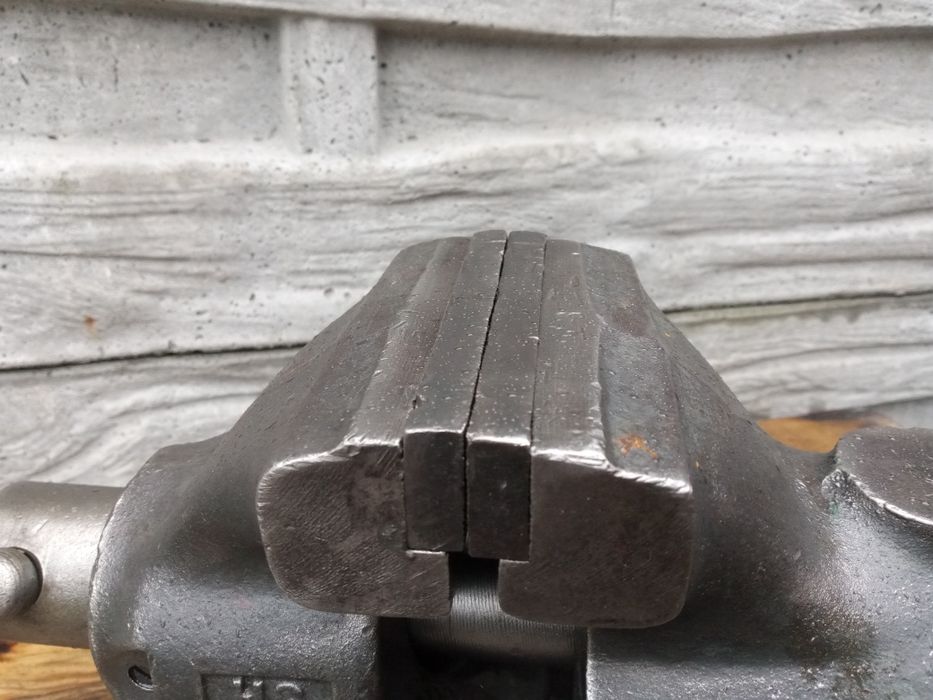 Stare Niemieckie imadło warsztatowe LES125 stan bdb, Rachunek,