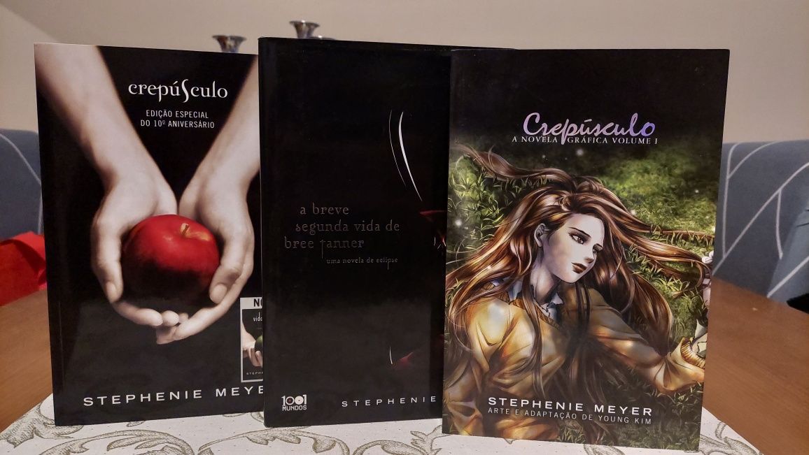 Livros saga Twilight