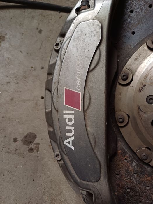 tarcza hamulcowa przednia prawa ceramiczna Audi A8 S8 D4 A6 S6 A7 S7
