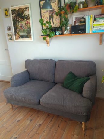 Sofa Ikea szafa Stocksund loft+gratis drugie pokrycie
