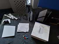 Sony PlayStation 5 Pro 2TB + Napęd Optyczny oraz dodatki. 17m-cy gwar.
