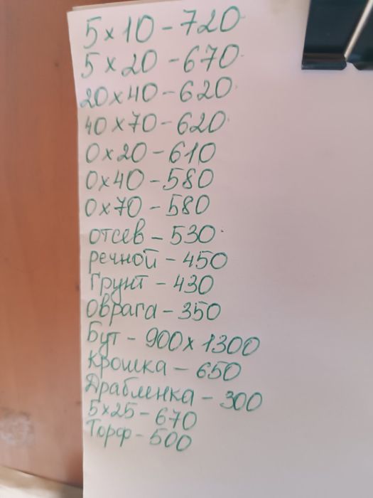 Комплекс Послуг:Вивіз Сміття,Доставка(Пісок/Щебінь)Оренда Екскаватора