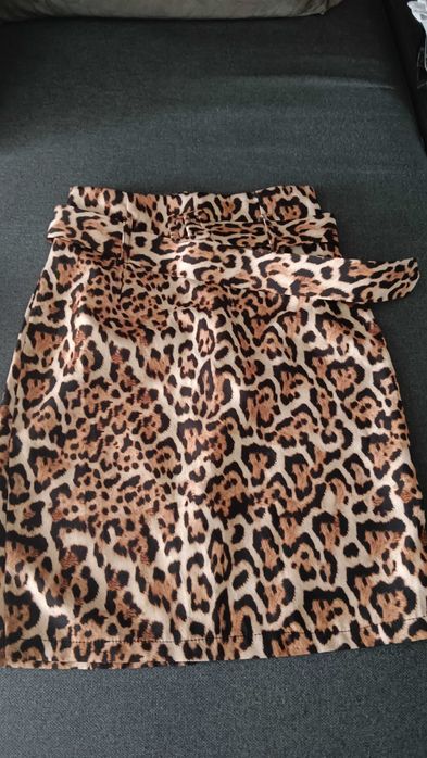 Spódniczka damska rozm XS panterka nowa