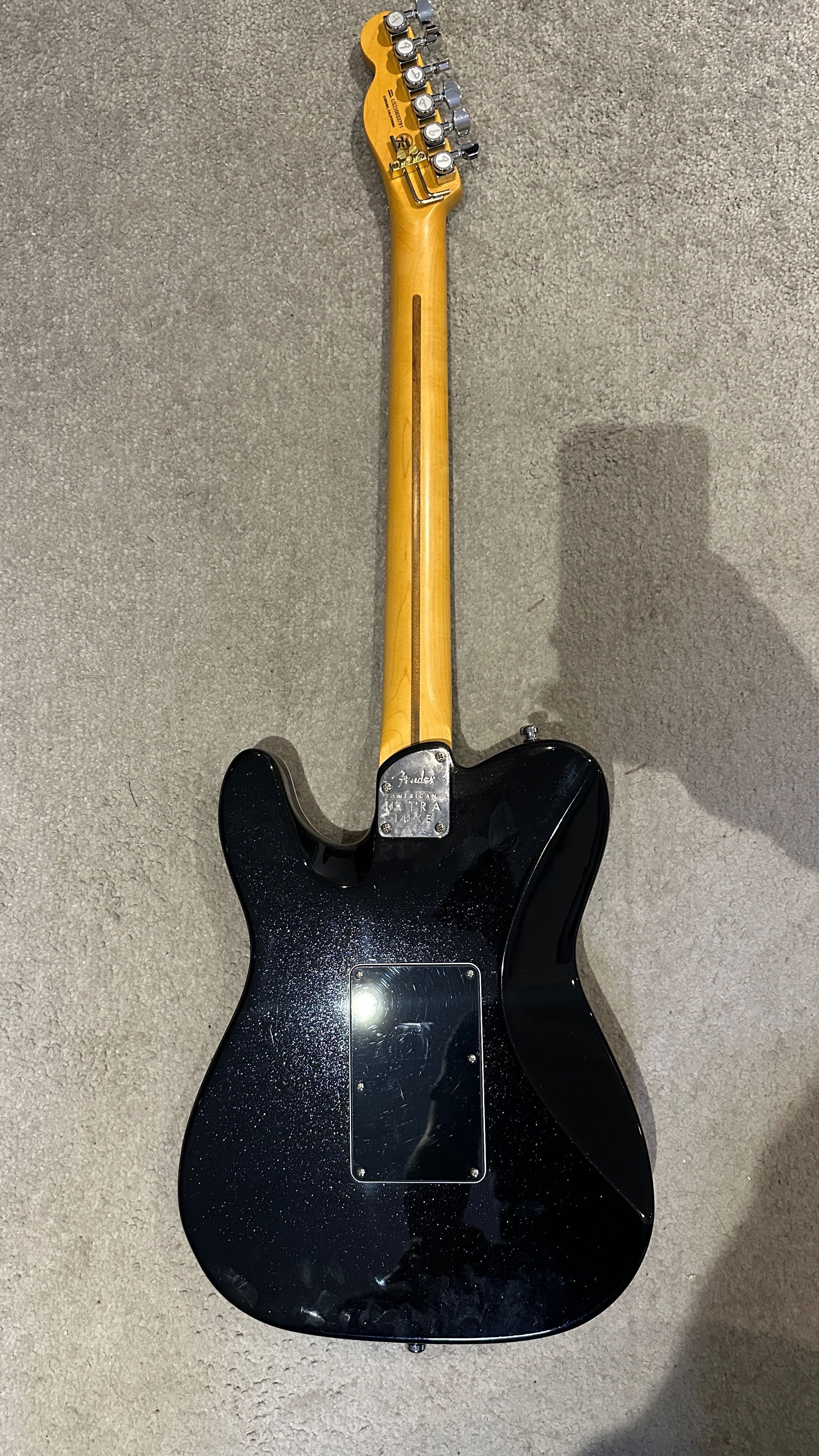 Fender AM Ultra Luxe Tele Floyd Rose HH USA