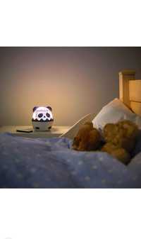 Lampka nocna "Panda" z projektorem i dźwiękiem muzycznym
