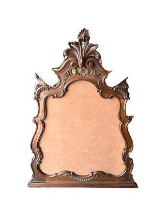 Moldura espelho d.josé, d. João V antiga