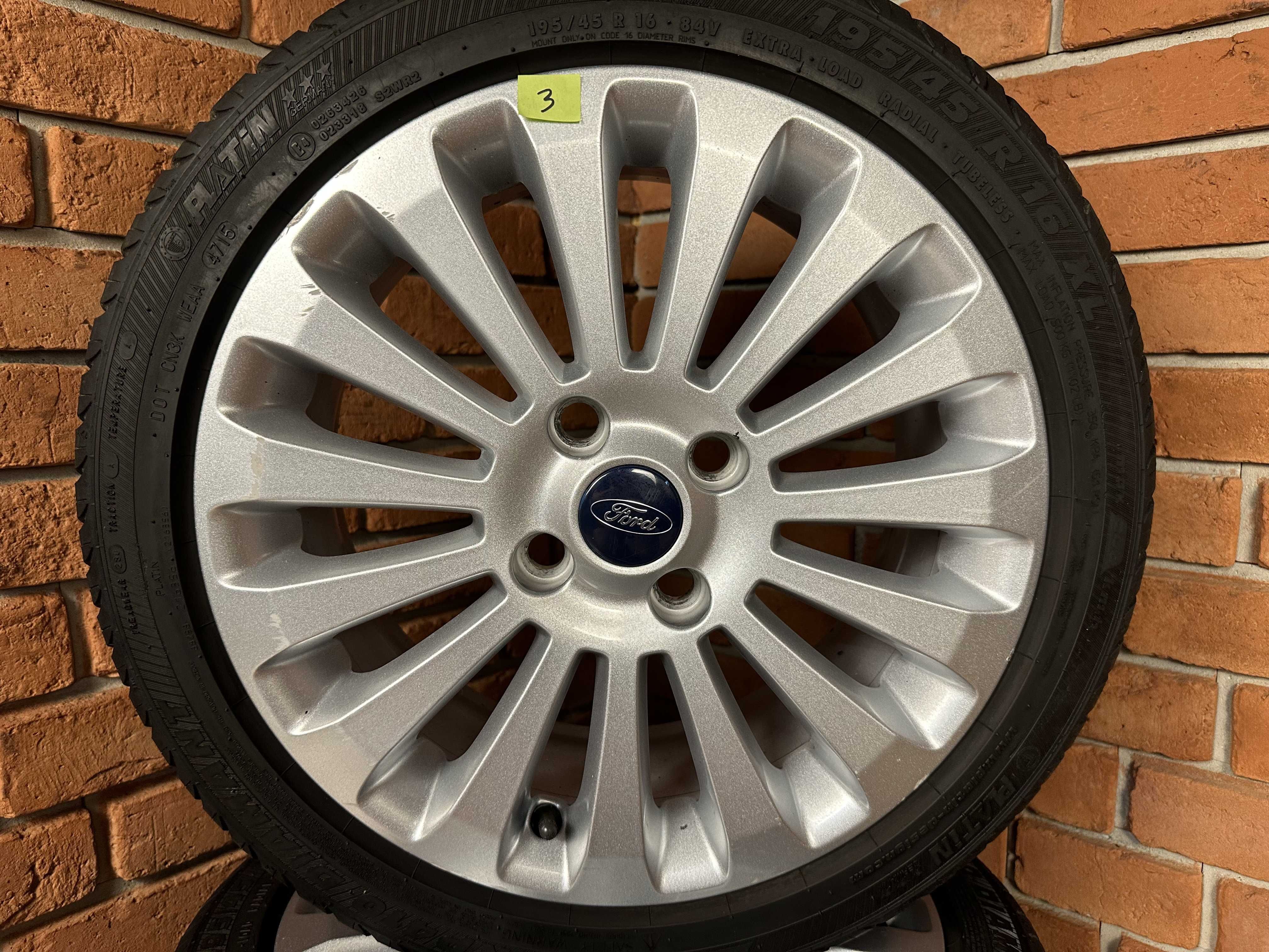 Koła Felgi 16 4x108 Ford Fiesta MK7 Oryginał