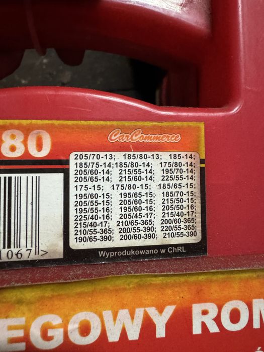 Łańcuchy zimowe samochodowe