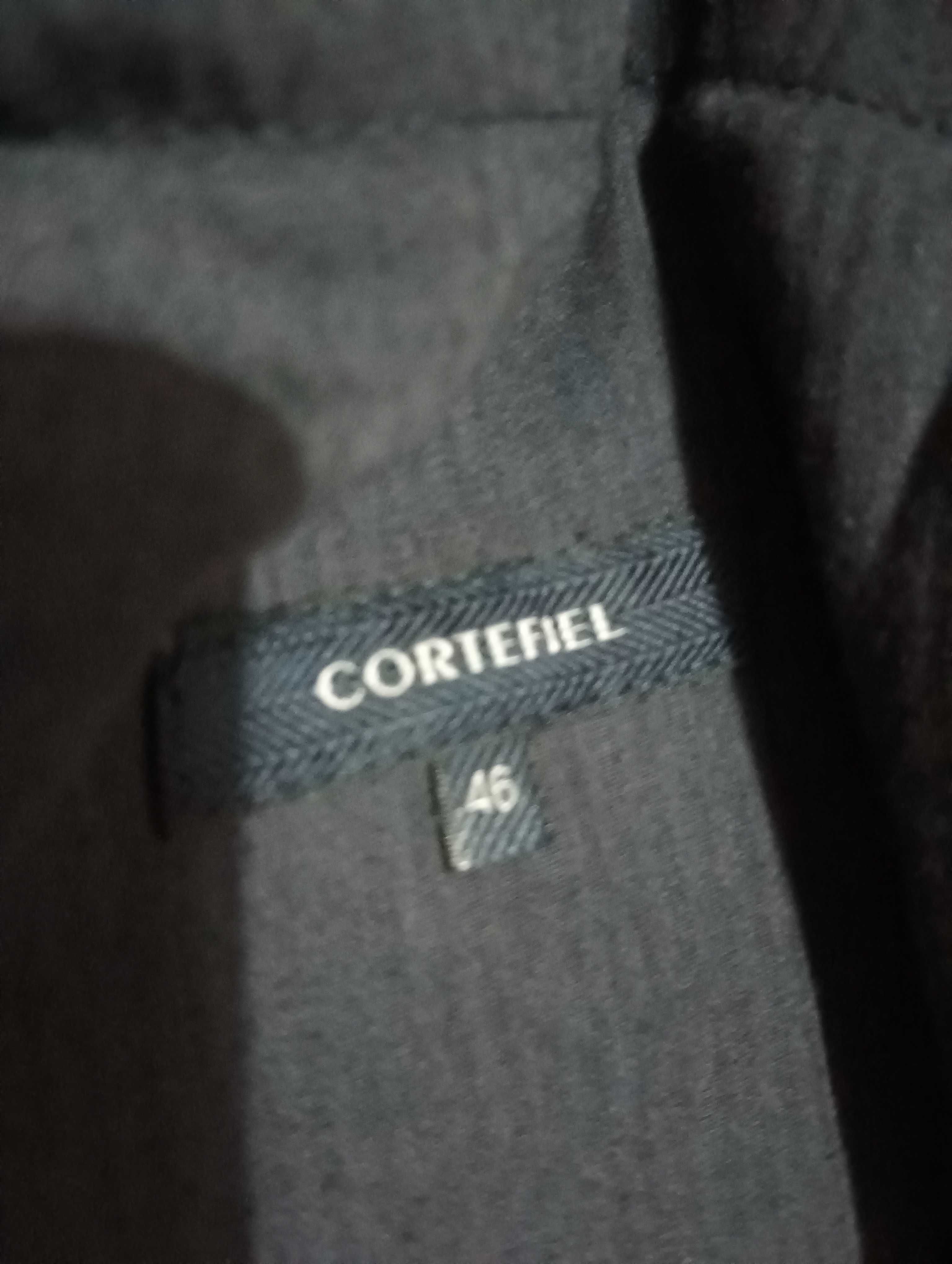 Calça cinzenta escura do Cortefiel, em excelente estado, tamanho 46