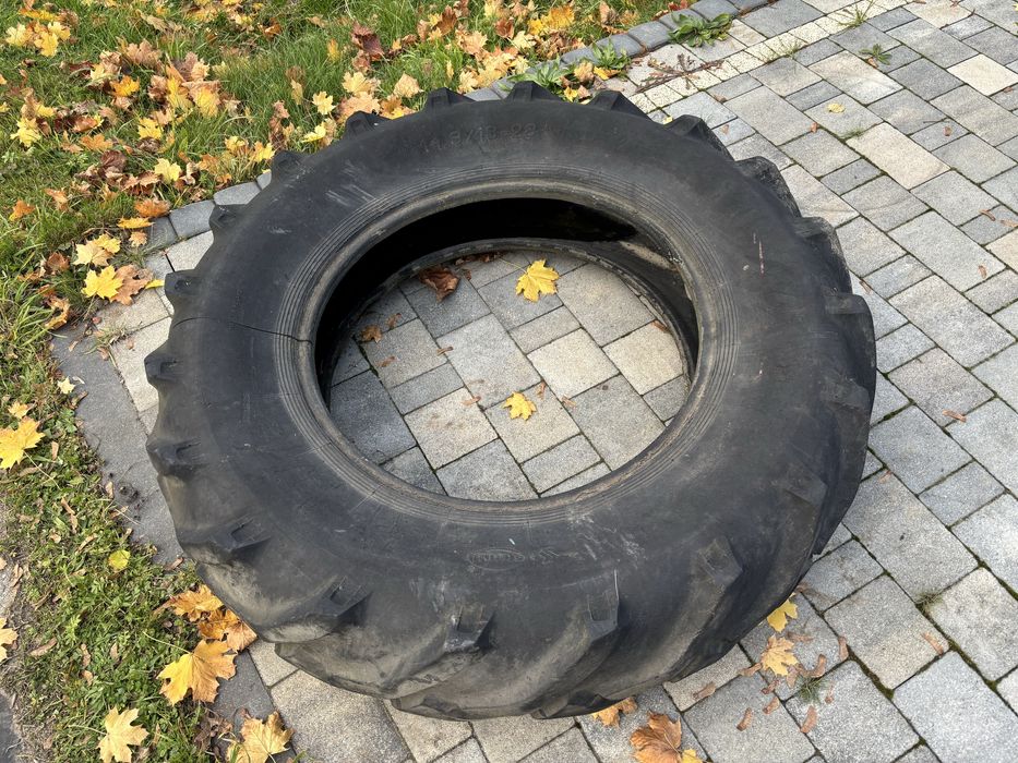 Opona z traktora za darmo