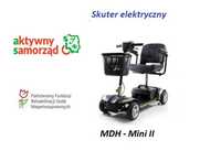 Mały kompaktowy skuter elektryczny MINI II. Rozkładany