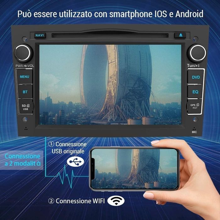 Radio samochodowe Opel android