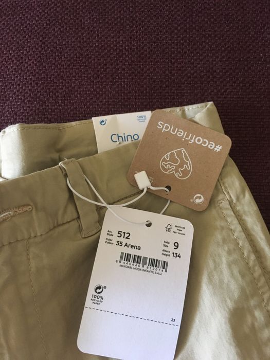 Calça menino mayoral nova com etiqueta