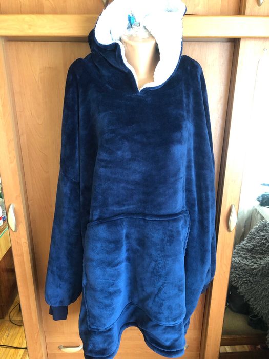 Меховушка дуже довга, плюшева, халат, плаття, худи, 3-5XL. слип