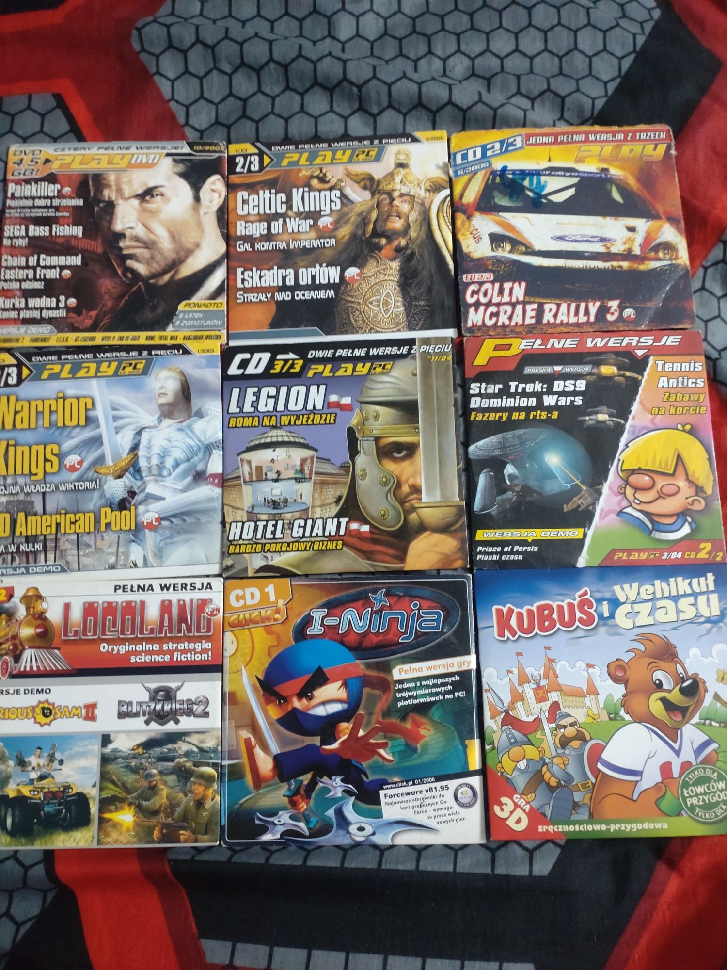 Gry PC CD różności