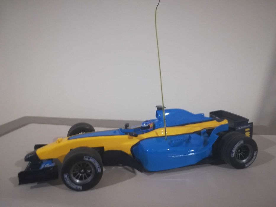 carro formula1 nikko renault comando controle remoto vintage rc
