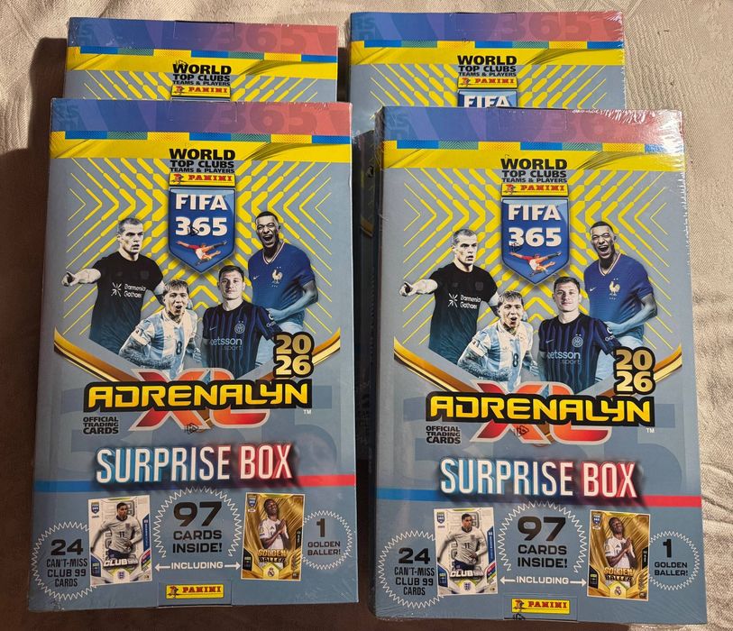 Адвент Panini Fifa 365 Adrenalyn XL 2026 Surprise Box