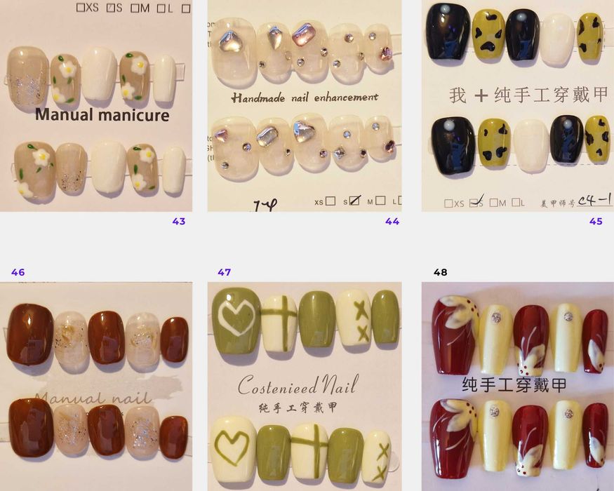 Unhas Postiças Tamanho S (2)