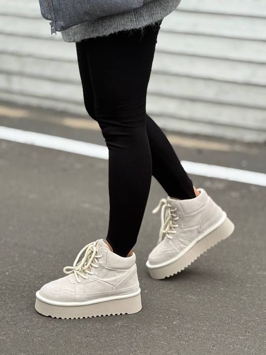 Жіночі зимові черевики з натуральної замші (р.36-41)